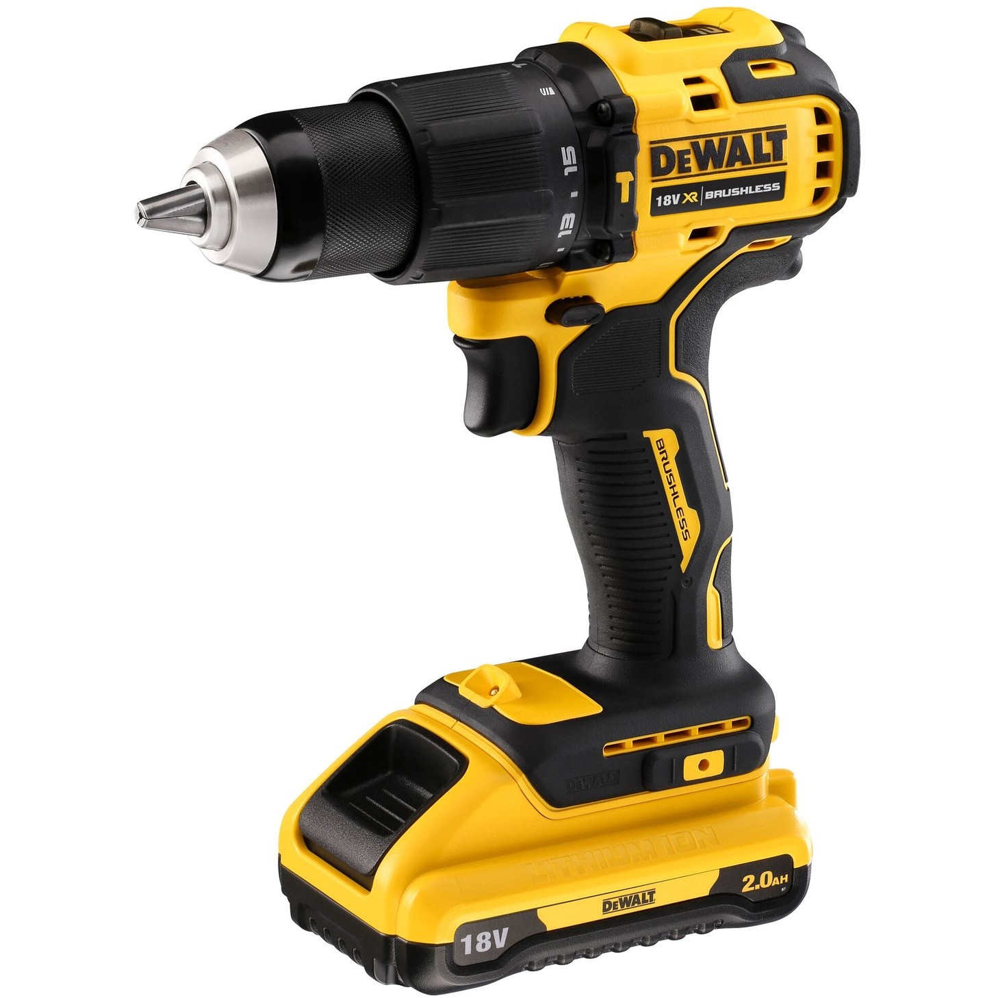 DEWALT Akku-Schlagbohrschrauber 18 V. 2 Ah