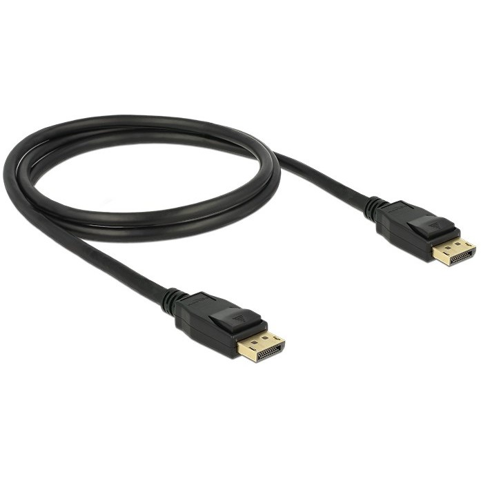 DELOCK Kabel DisplayPort 1.2 Stecker > DisplayPort Stecker 1 m schwarz 4K