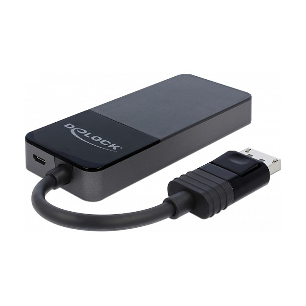 DELOCK DisplayPort 1.4 Splitter 1 x DisplayPort zu 3 x HDMI MST