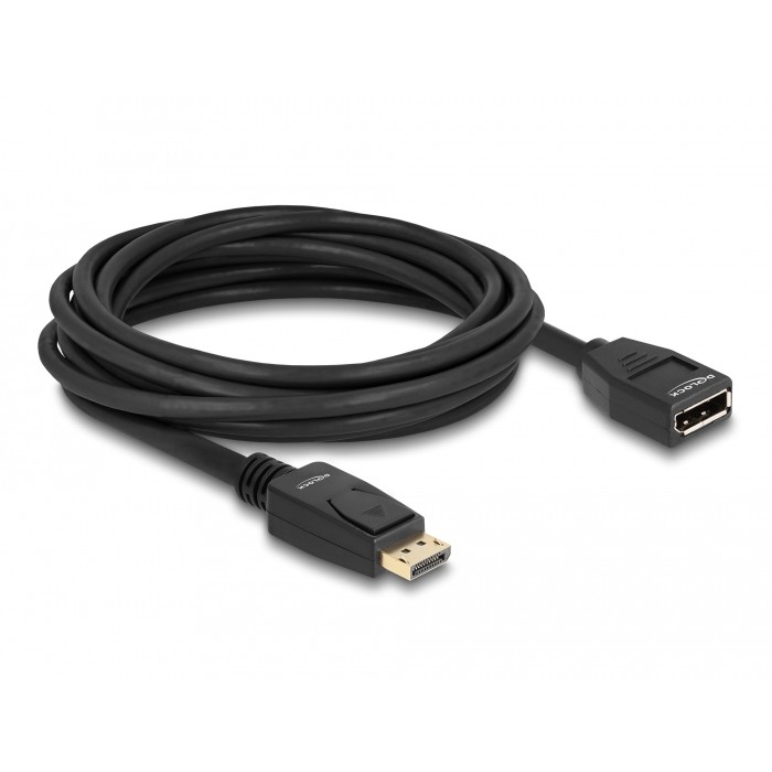 DELOCK DisplayPort 1.2 Verlngerungskabel 4K 60 Hz 5m