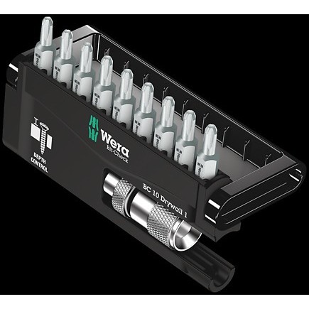 Wera Bit-Check 10 Drywall 1 Bits Sortiment