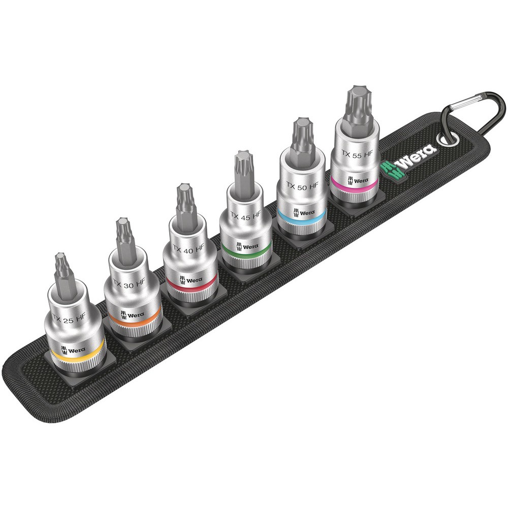 Wera Belt C 3 TORX HF Zyklop Bitnuss-Satz TORX mit Haltefunkt