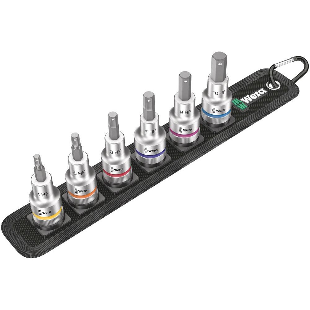 Wera Belt C 2 Zyklop Bitnuss- Satz Innensechskant mit Haltefun