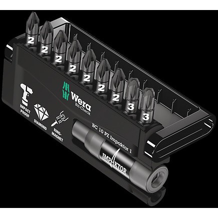 Wera Bit-Check 10 PZ Impaktor 1