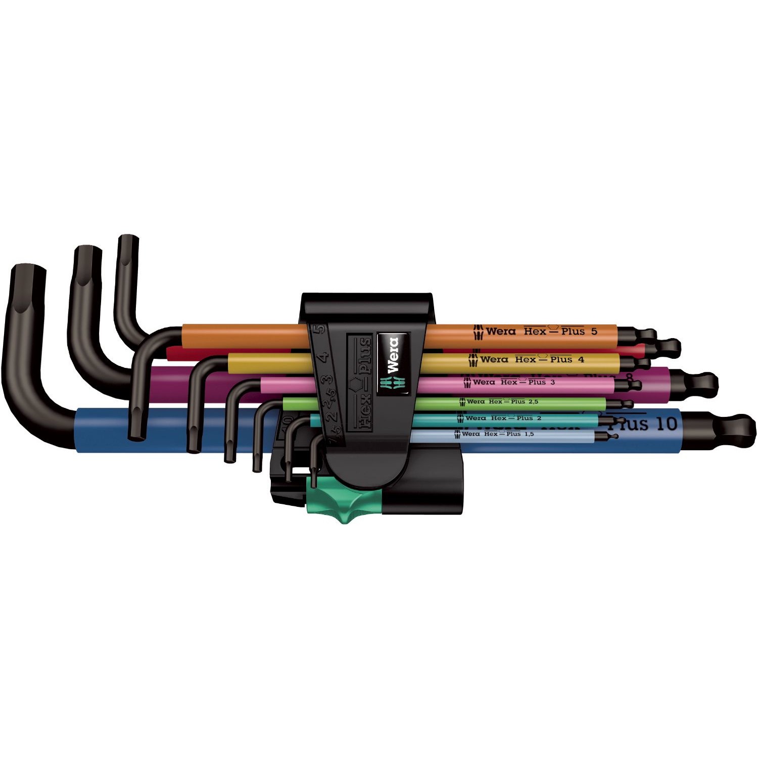Wera 950/9 Hex-Plus Winkelschlsselsatz Blacklaser
