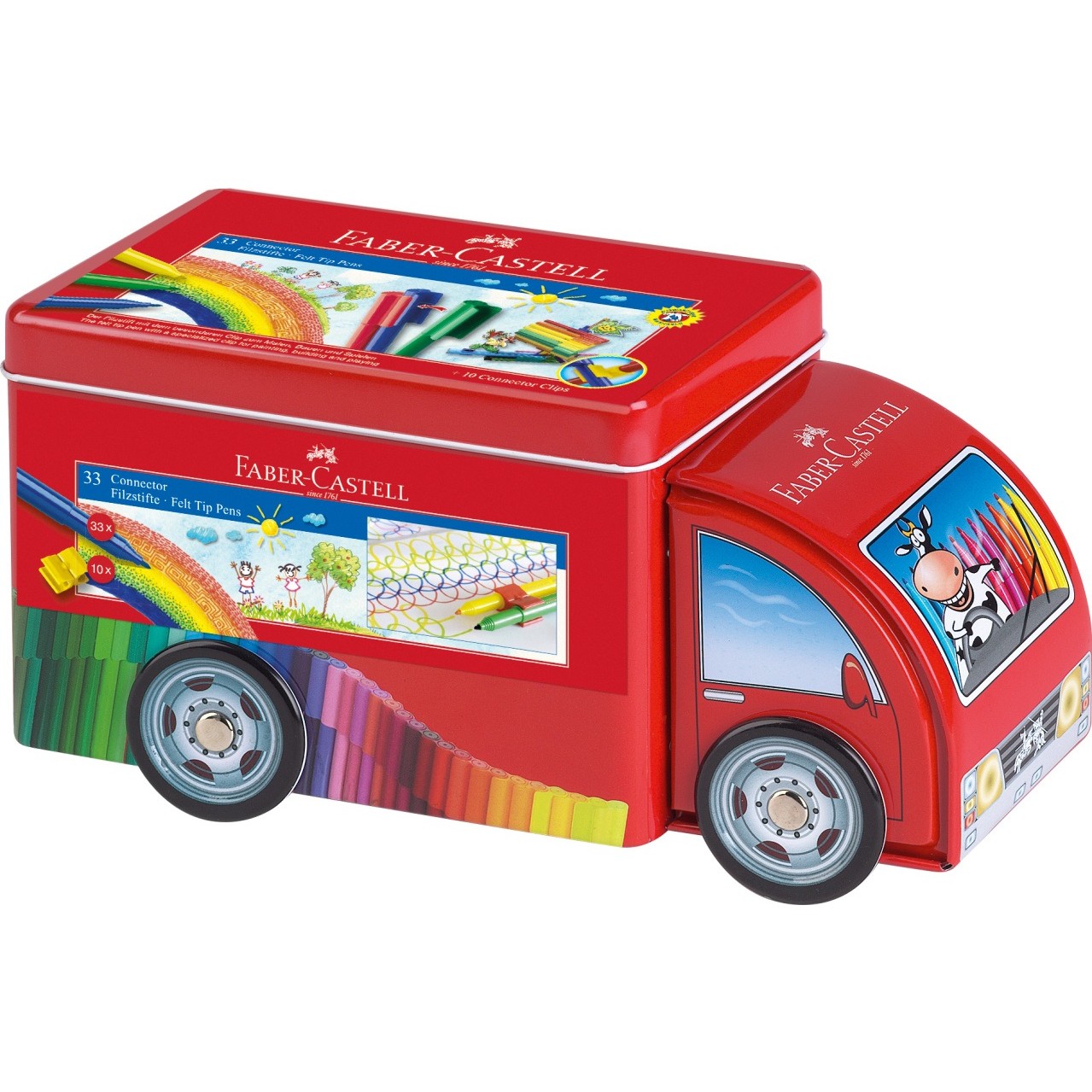 FABER-CASTELL Filzstift Connector Truck