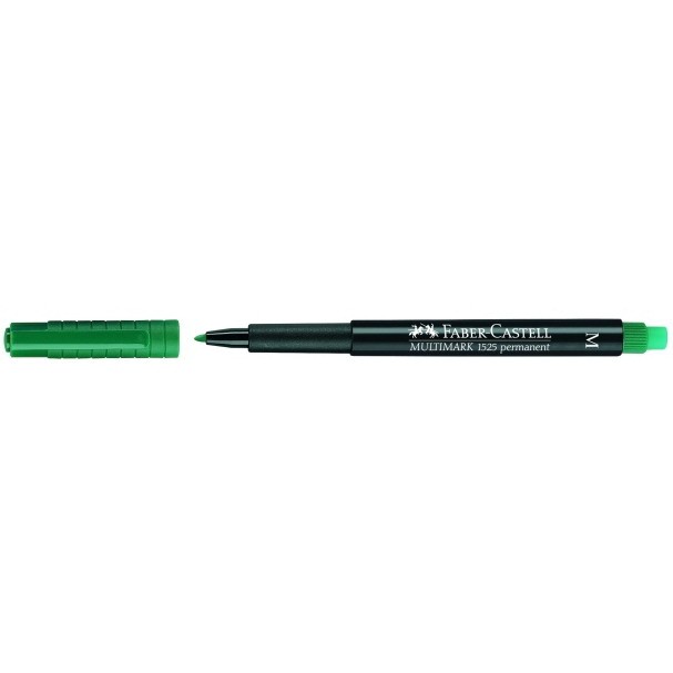 FABER-CASTELL Marker Multimark permanent M grün