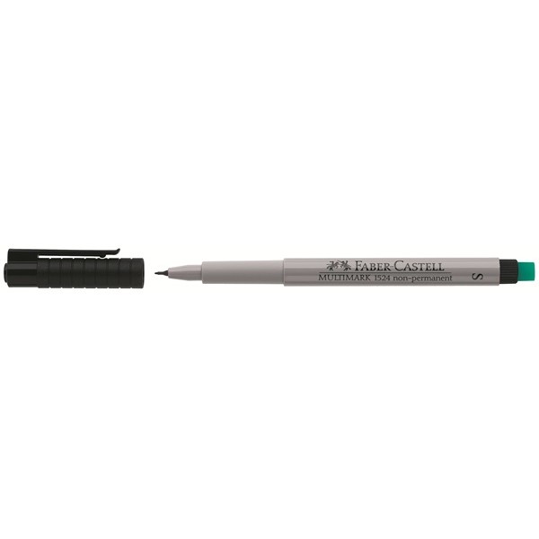 FABER-CASTELL Marker Multimark non-perm. S schwarz 10Stk