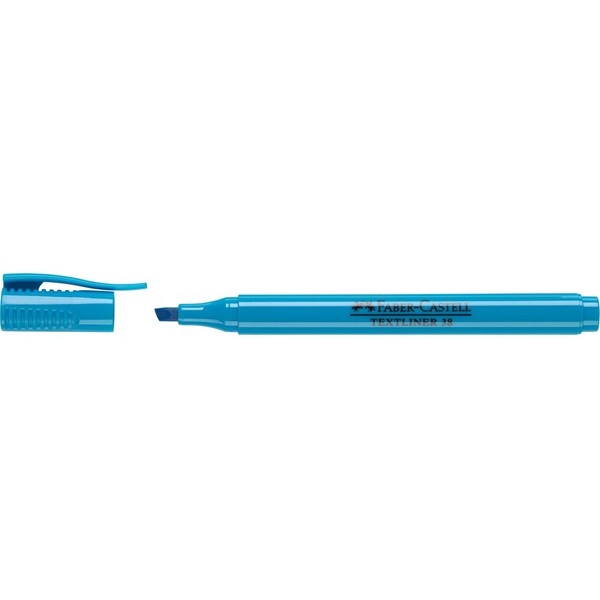 FABER-CASTELL Textmarker Textliner 38 blau