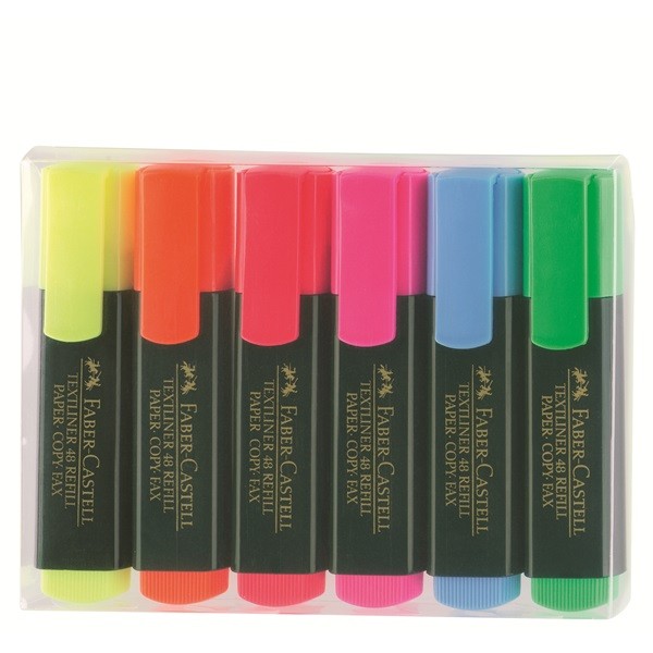 FABER-CASTELL Textmarker TL 48 6er Etui