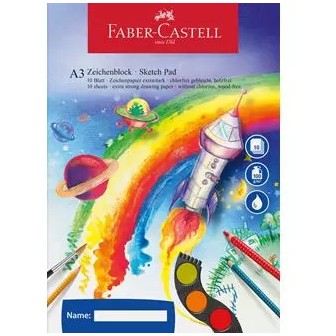 FABER-CASTELL Zeichenblock A3
