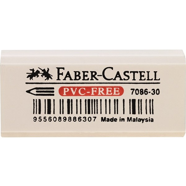 FABER-CASTELL Radierer PVC-free 7086-30