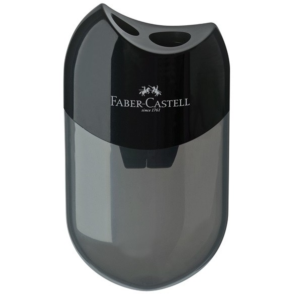 FABER-CASTELL Doppelspitzdose schwarz