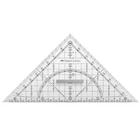 FABER-CASTELL Grip Geometriedreieck groß 22 cm