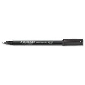 STAEDTLER Folienstift Lumocolor perm M schwarz 10 Stück
