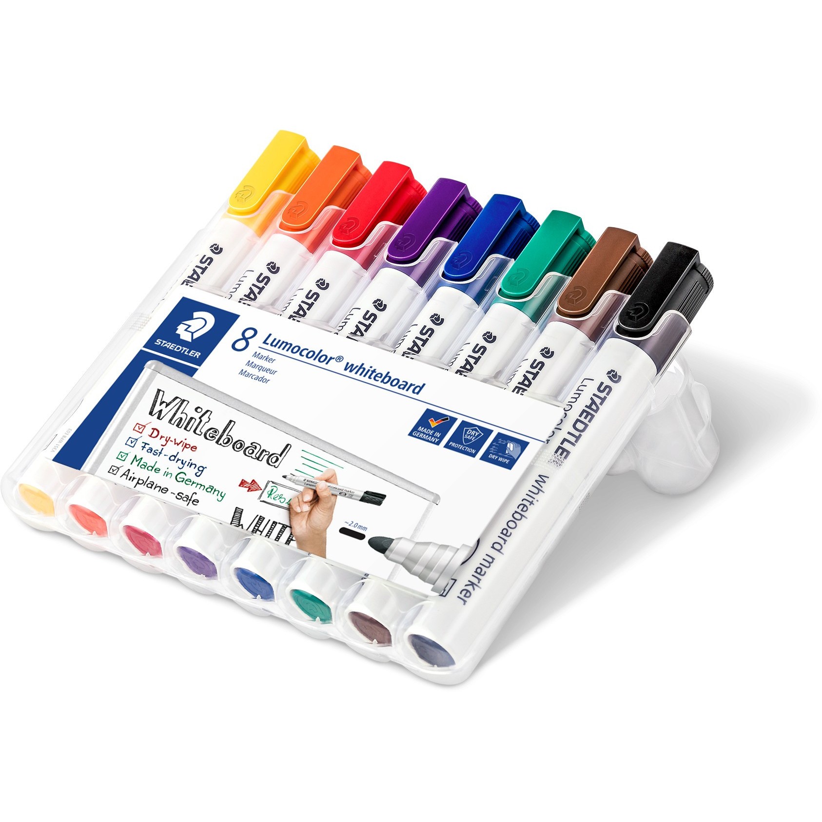 STAEDTLER Whiteboardmarker Lumocolor 8St Box