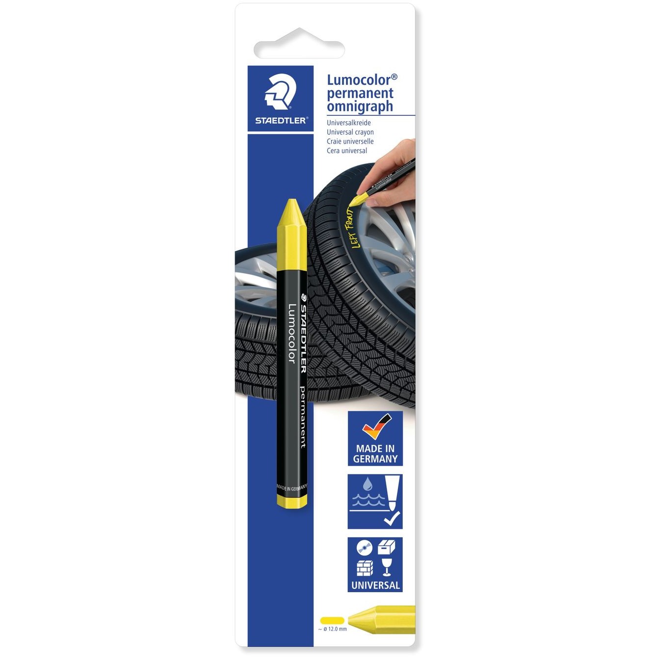 STAEDTLER Universalkreide Lumo per Blisterkarte Reifen