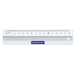 STAEDTLER Lineal Metall 15cm