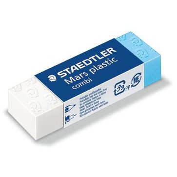 STAEDTLER Radierer Mars plastic combi
