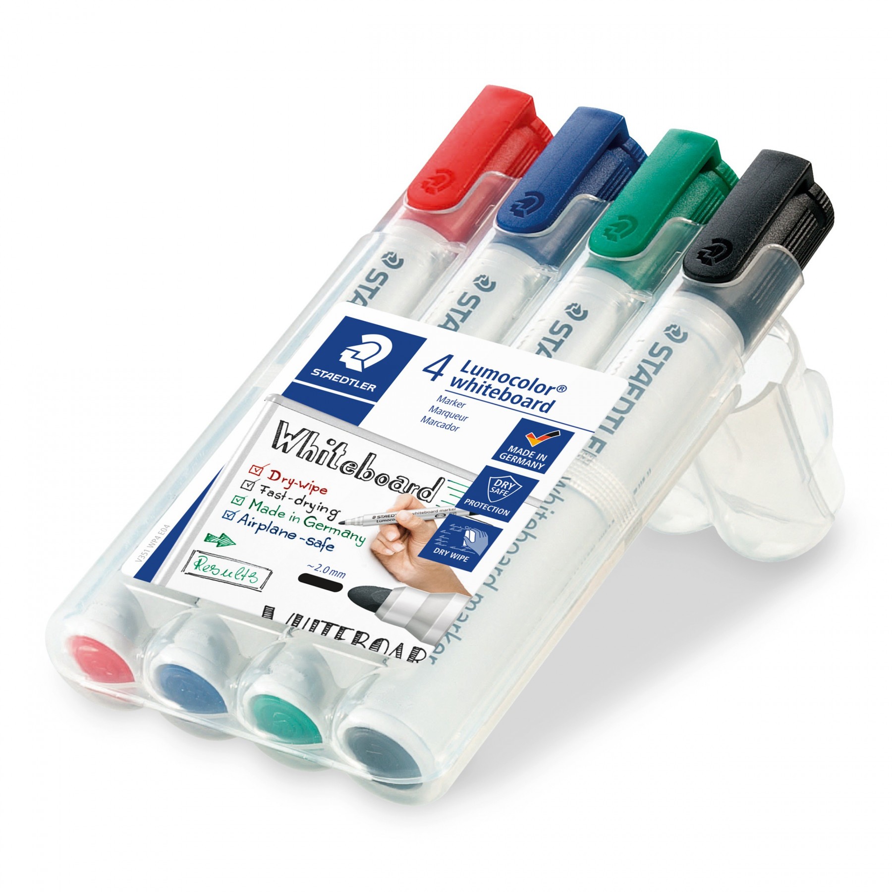 STAEDTLER Whiteboardmarker Lumocolor 4St Box