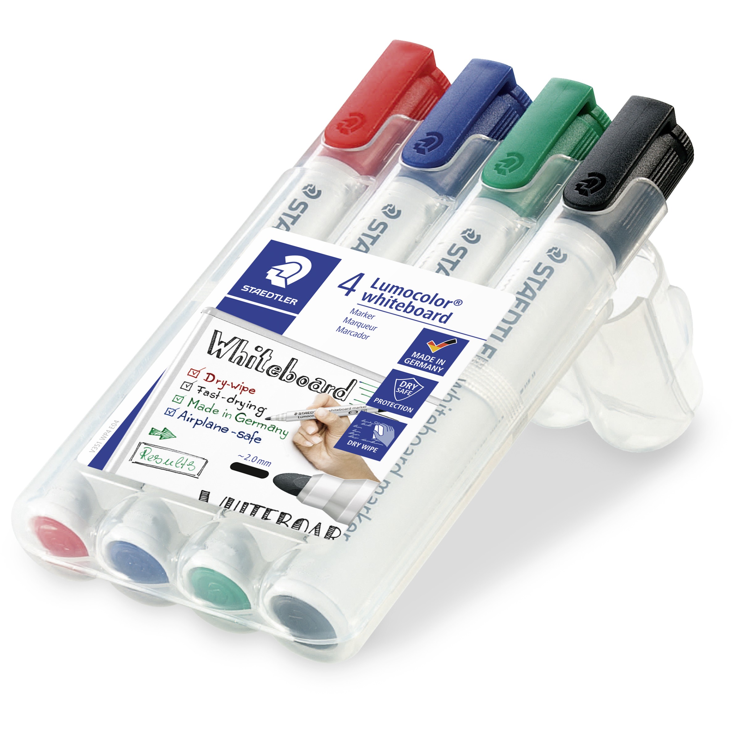 STAEDTLER Whiteboardmarker Lumocolor 4St Box