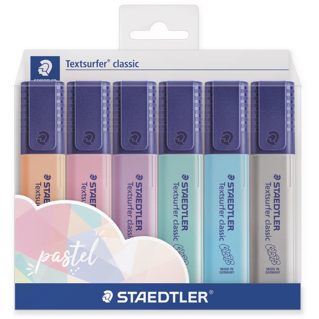 STAEDTLER Textmarker Textsurfer pas. 6St Etui