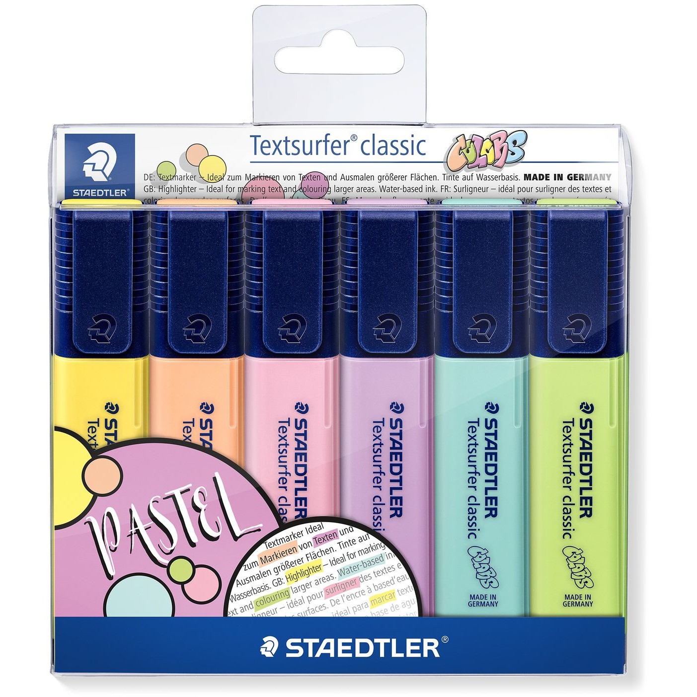 STAEDTLER Textmarker Textsurfer clas 6St Etui