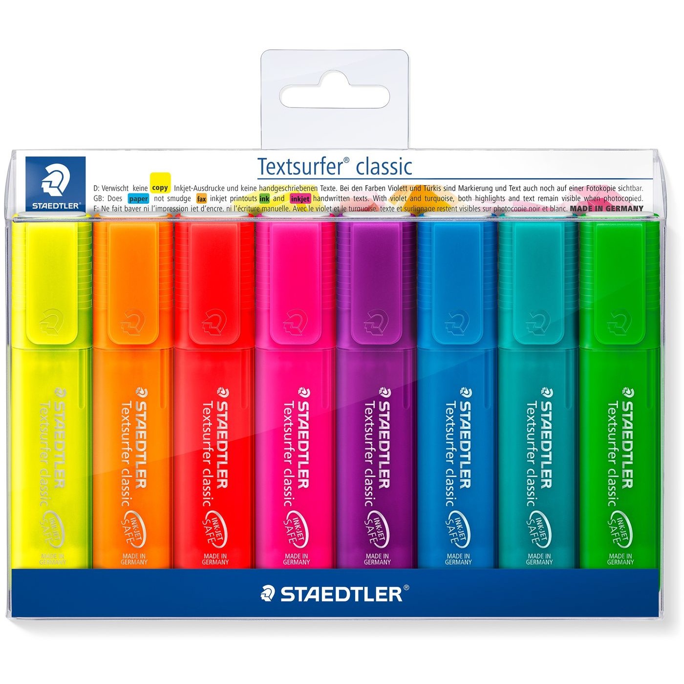 STAEDTLER Textmarker Textsurfer clas 8St Etui