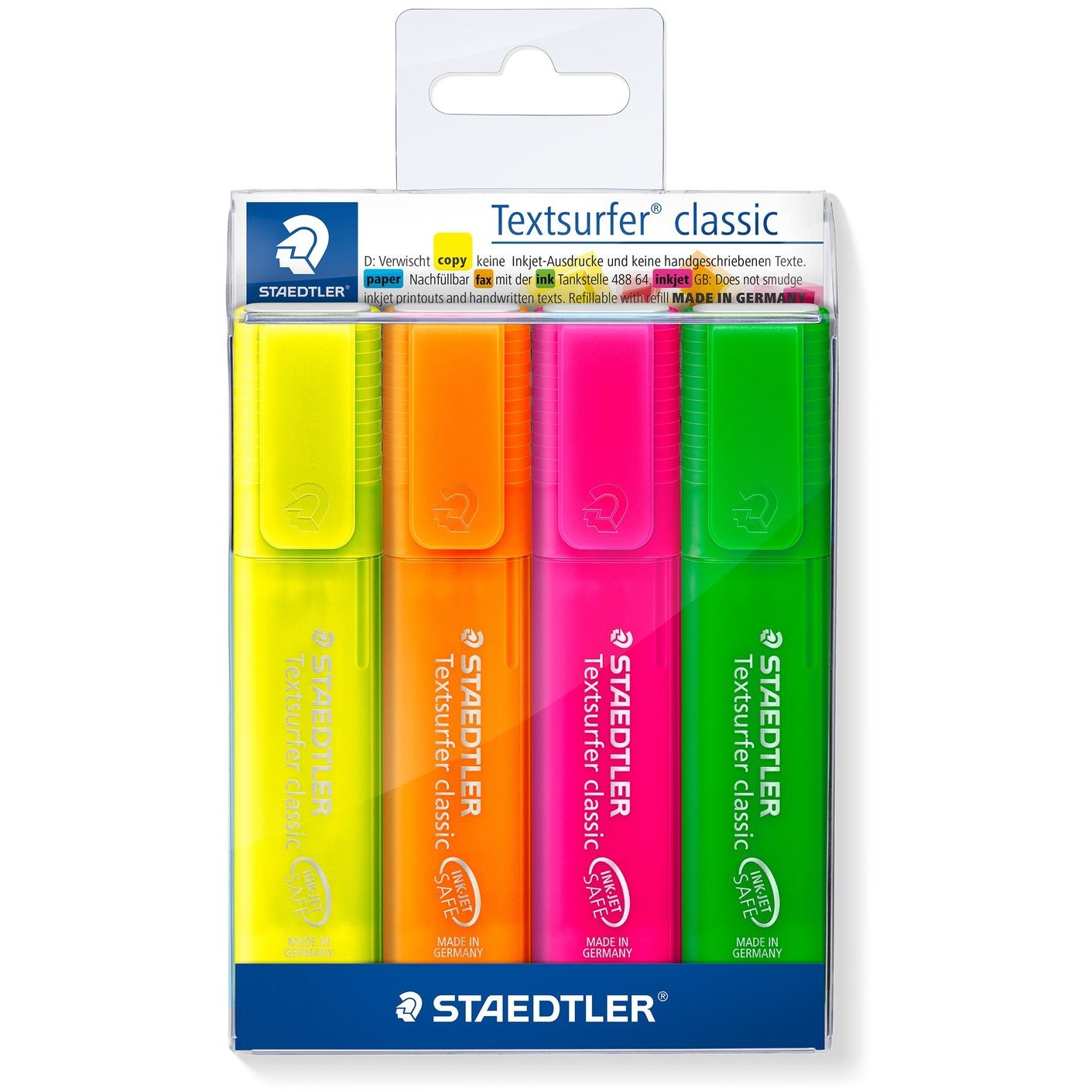 STAEDTLER Textmarker Textsurfer Promo 4StEtui