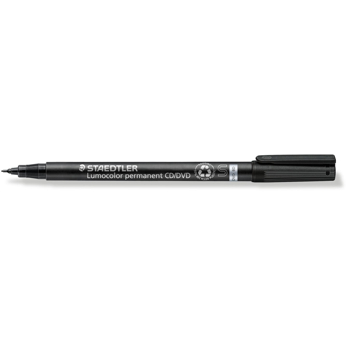 STAEDTLER Marker Lumocolor CD/DVD schwarz 10 Stück