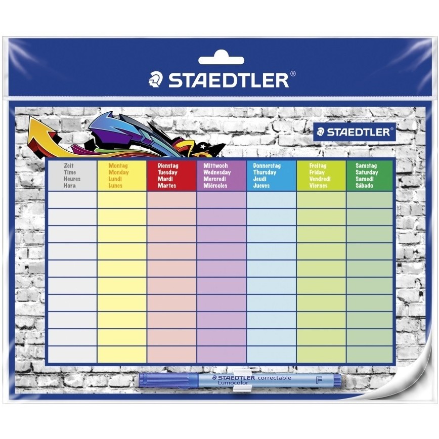 STAEDTLER Lumocolor Stundenplan