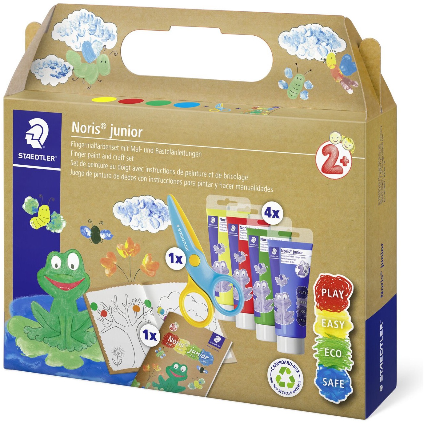 STAEDTLER Fingermalfarbe Noris junior Bastel-Set retail