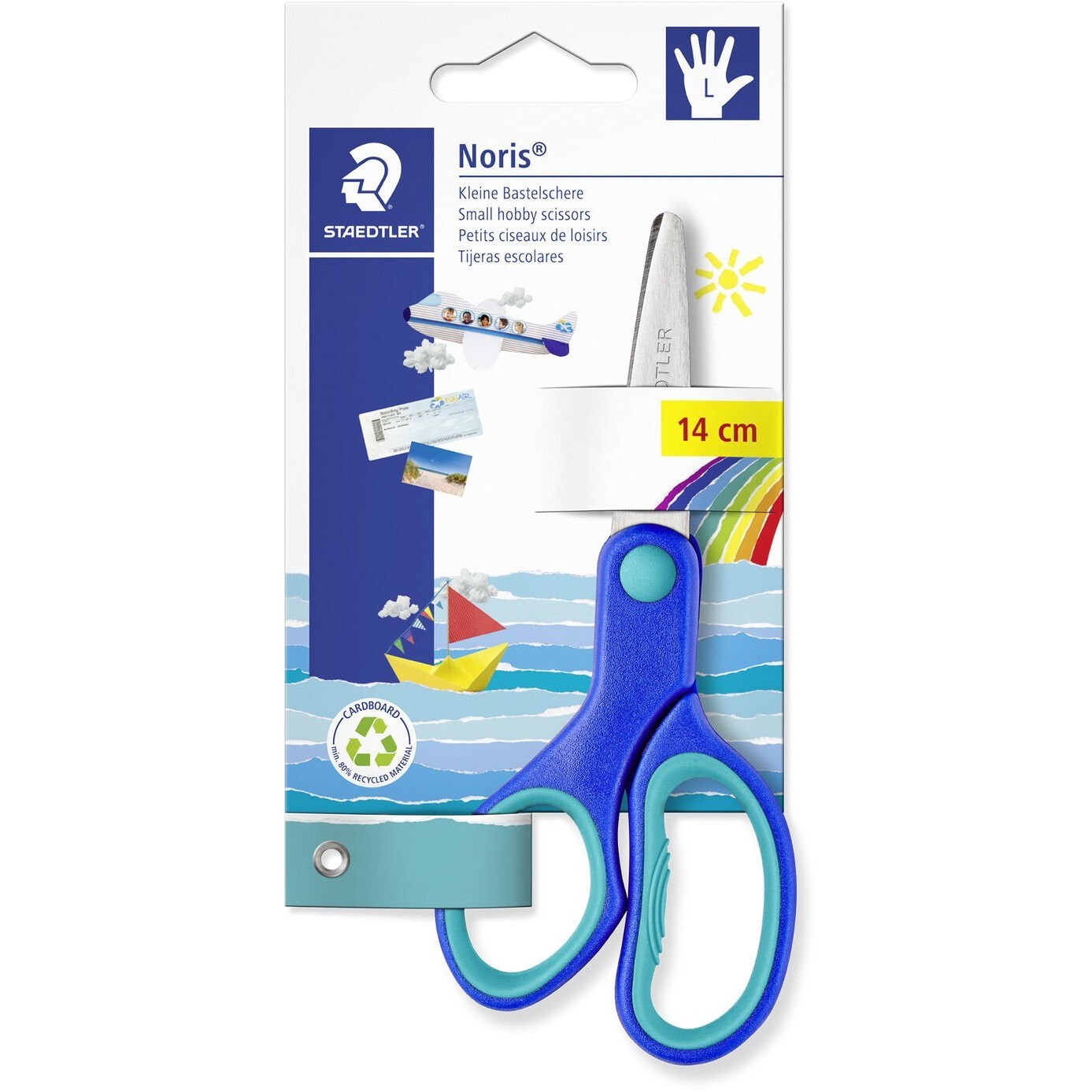 STAEDTLER Schere Noris 14cm Linksh. Karton