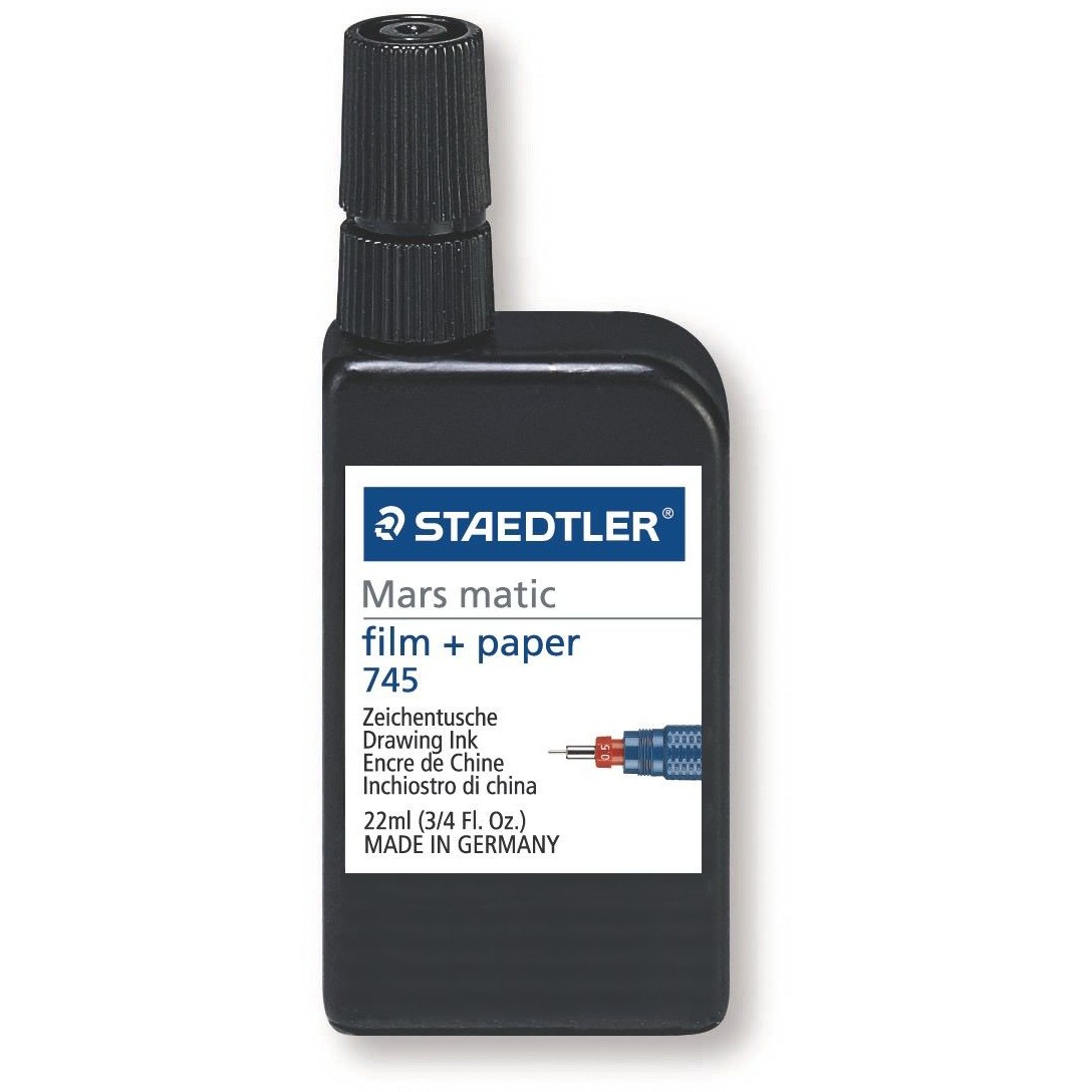 STAEDTLER Zeichentusche Mars matic 2Medien sw