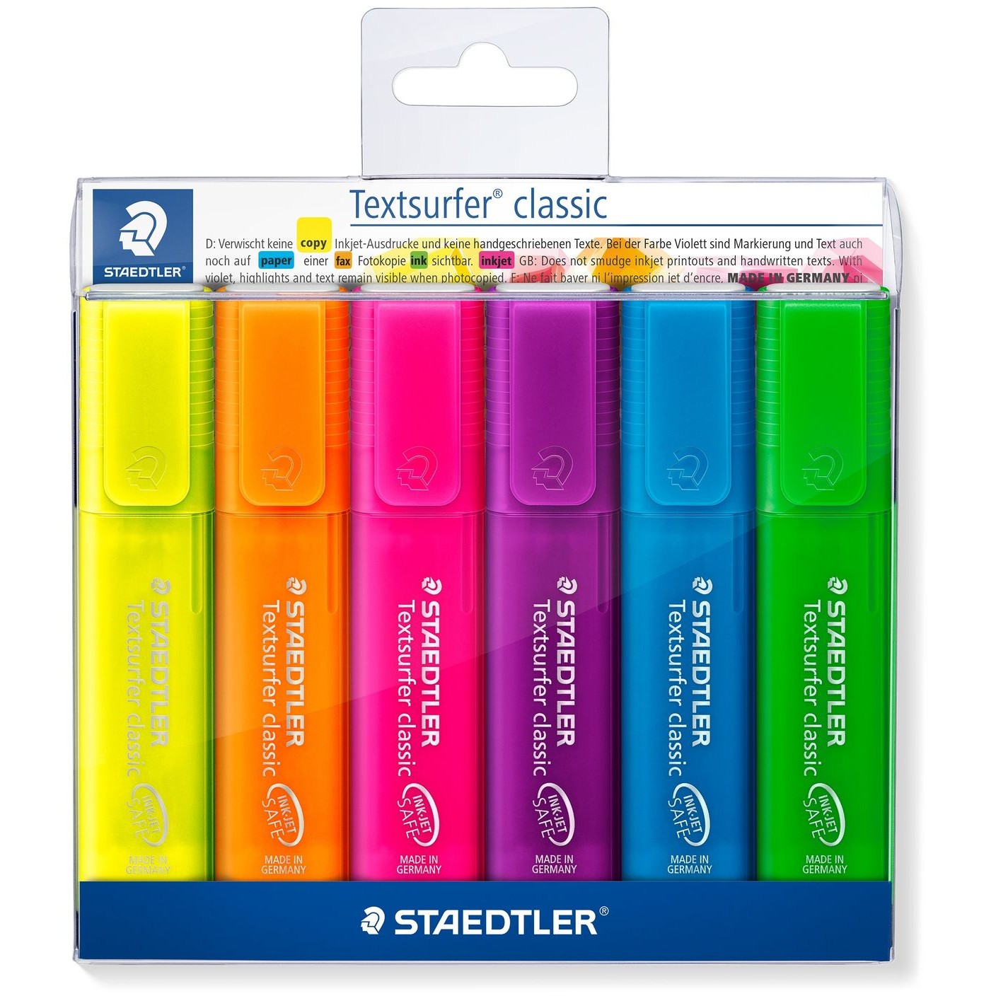 STAEDTLER Textmarker Textsurfer clas 6St Etui