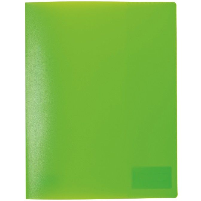 HERMA Schnellhefter A4 neon grün Polypropylen 3St.