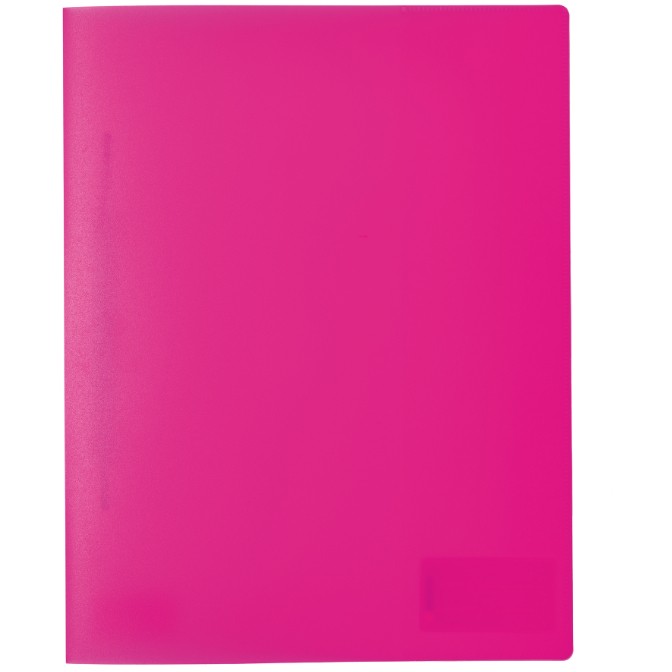 HERMA Schnellhefter A4 neon pink Polypropylen 3St.