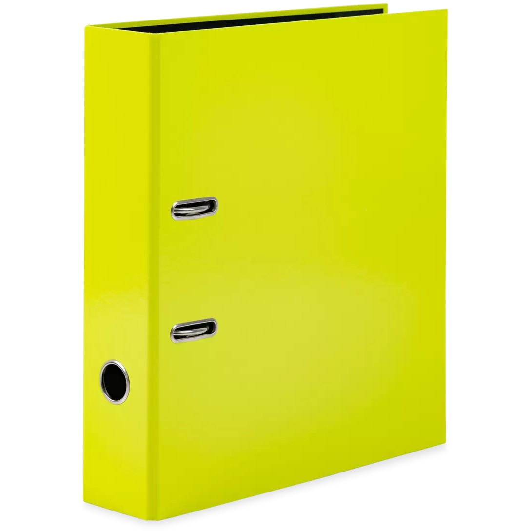 HERMA Ordner A4 Karton Neon Gelb