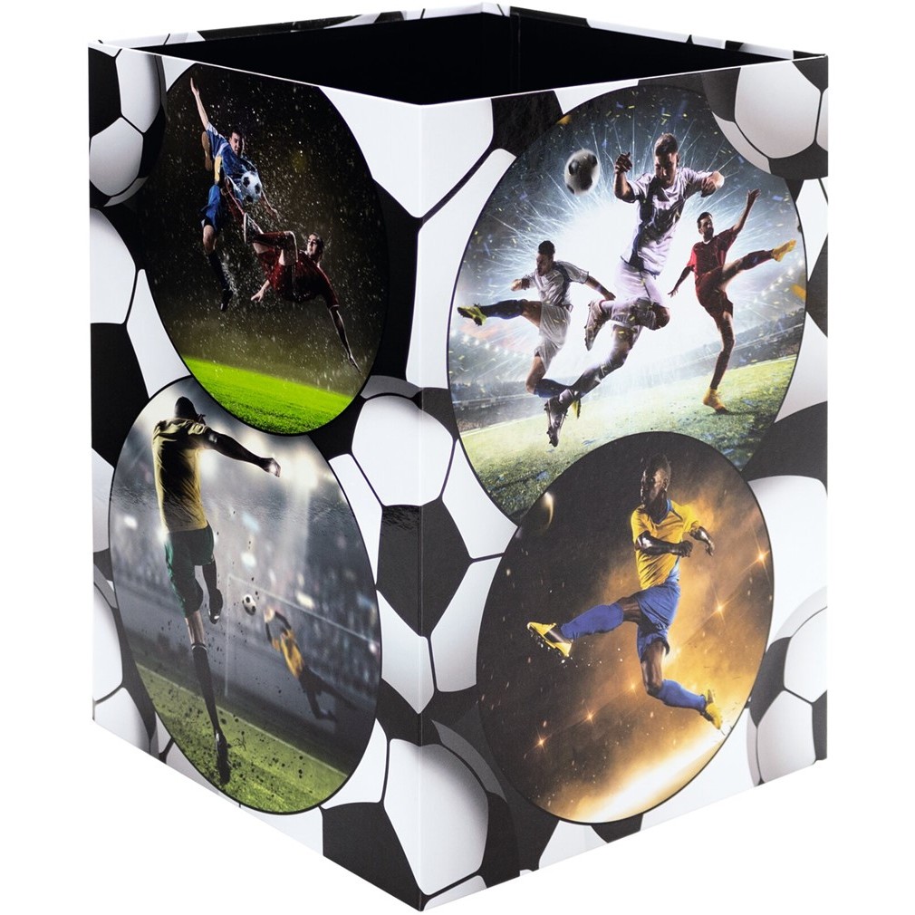HERMA Papierkorb Fußball 1Stk