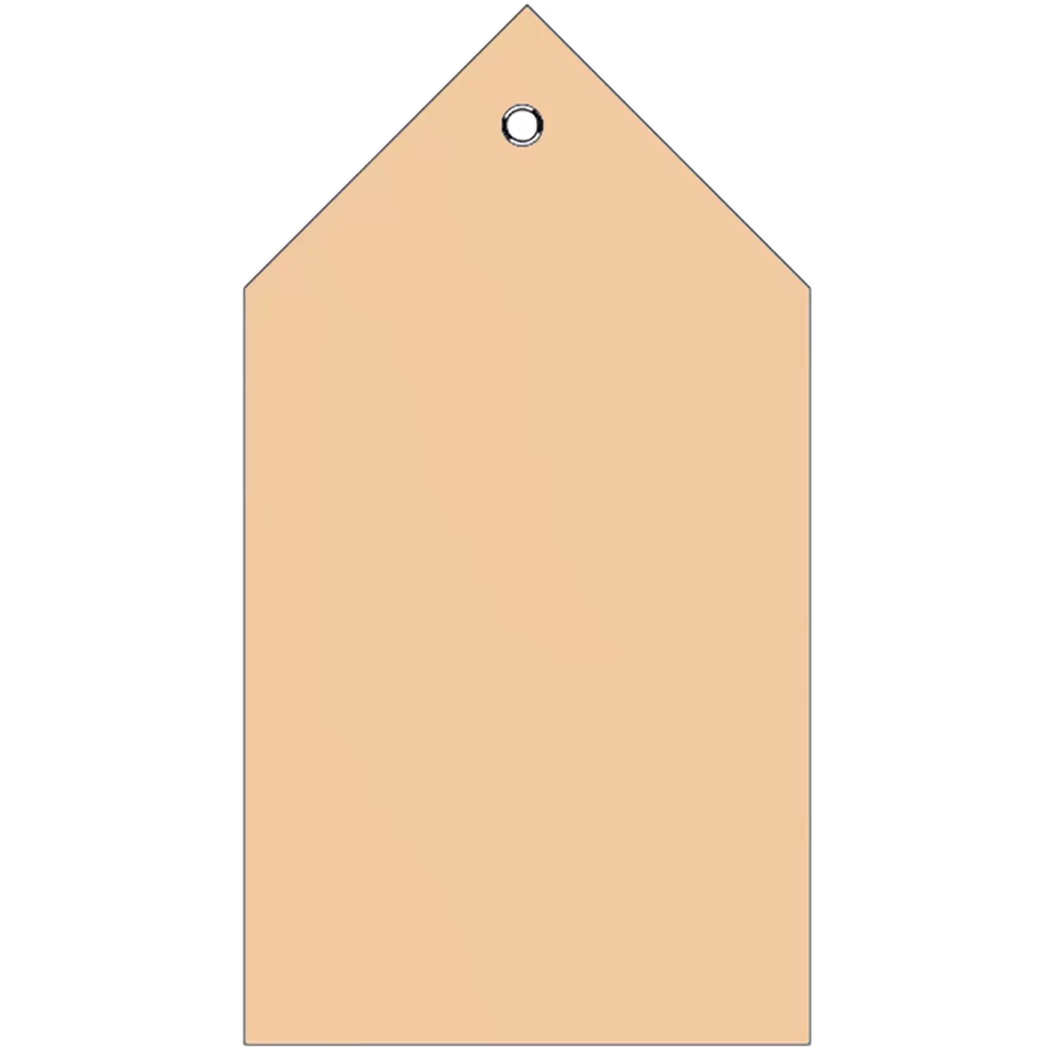 HERMA Anhängez. 80x150 mm m. Kunststofföse Faltecken 250 St.