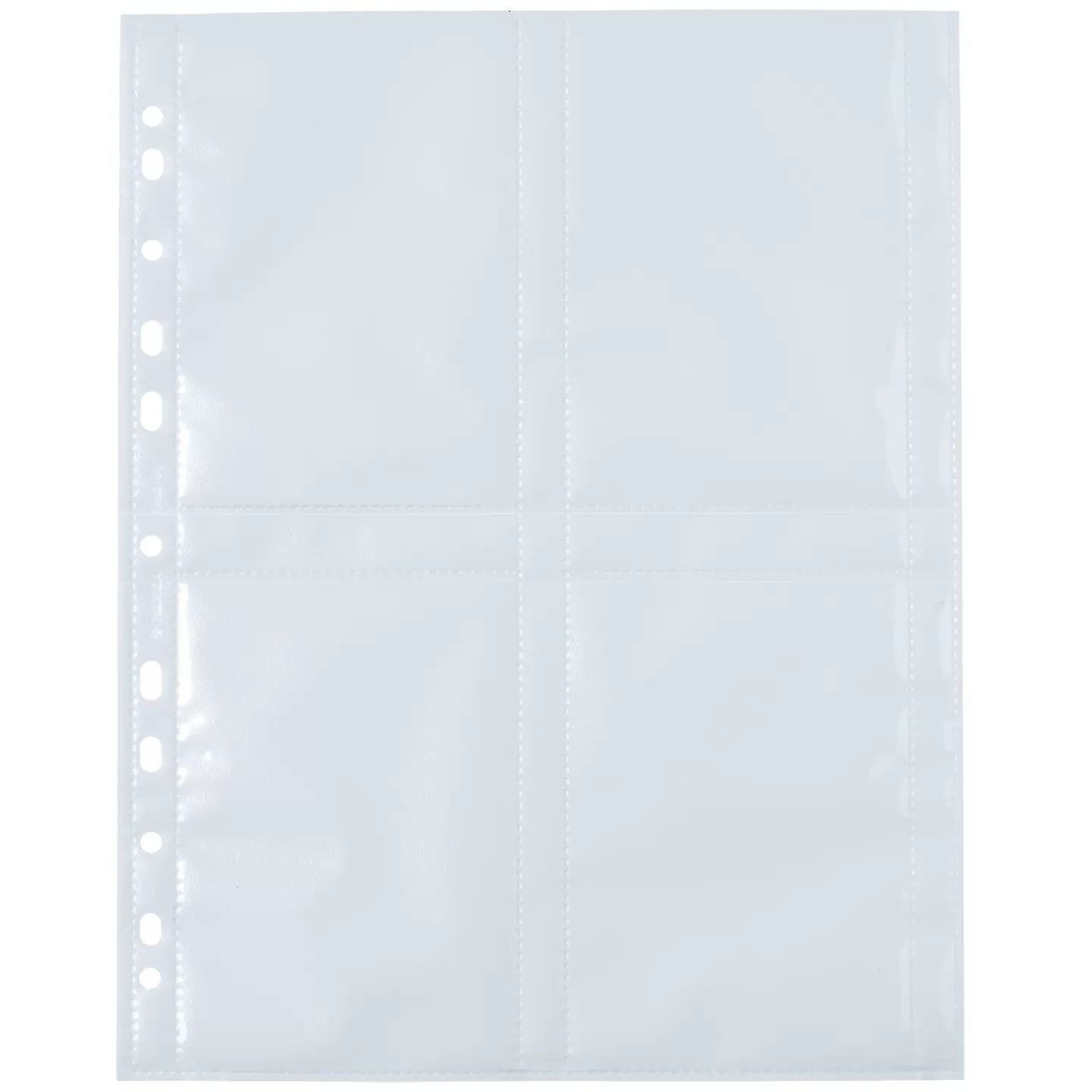 HERMA Fotosichthüllen 90 x 130 mm hoch weiß 250 Hüllen