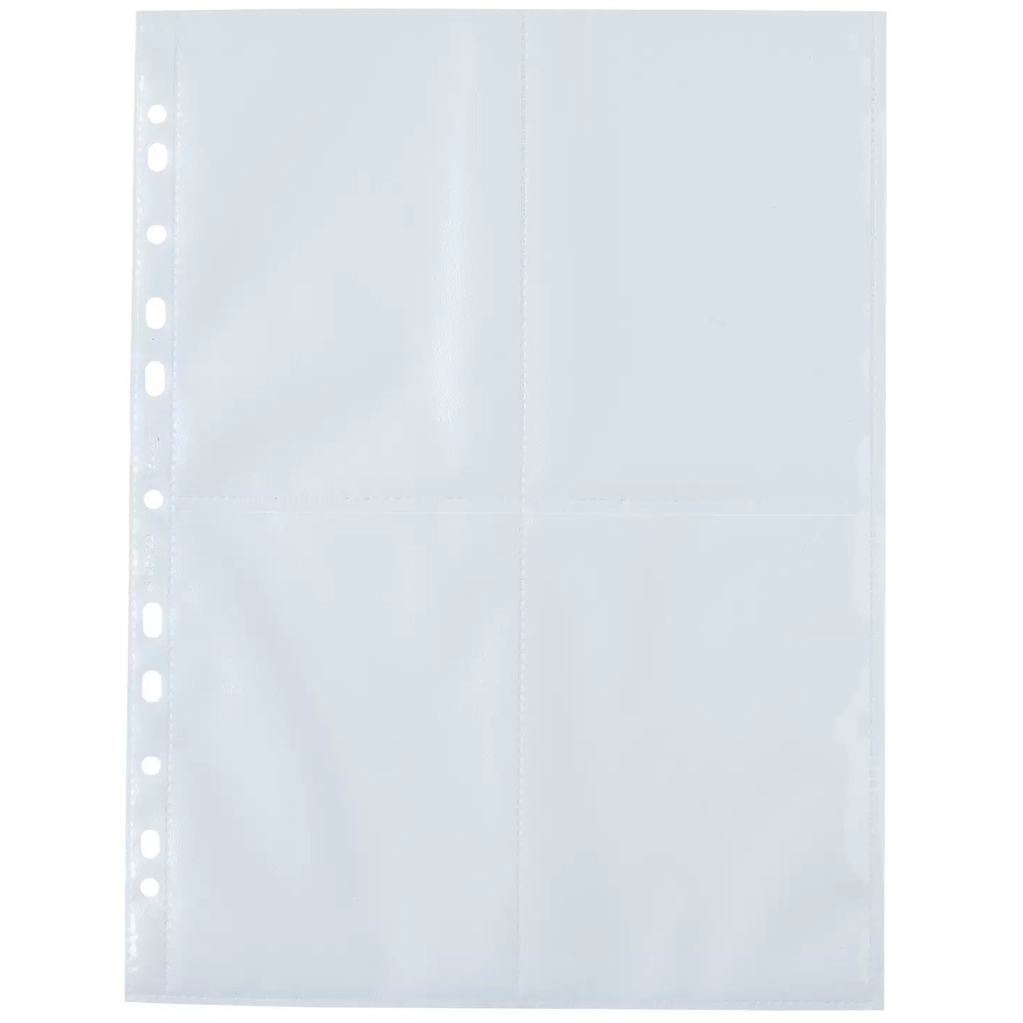 HERMA Fotosichthüllen 100 x 150 mm hoch weiß 250 Hüllen