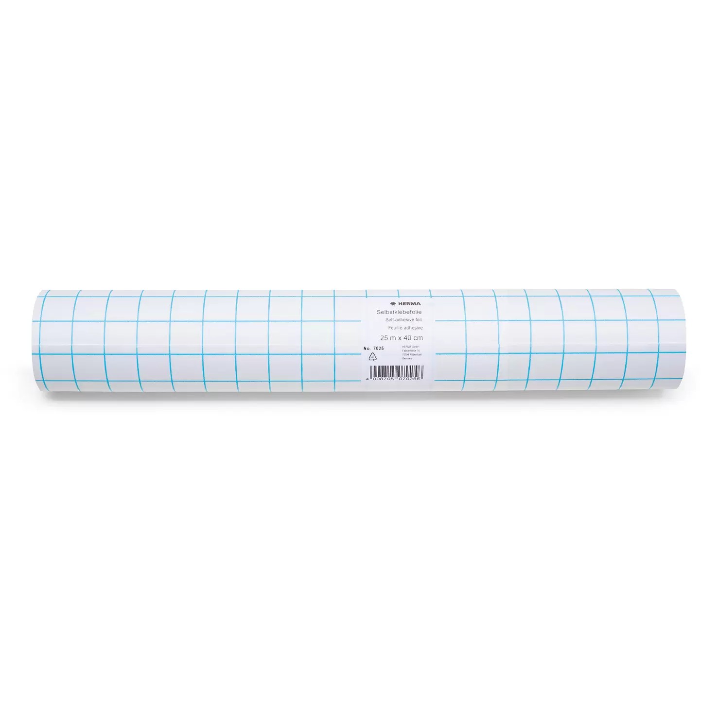 HERMA Selbstklebefolie transparent glänzend 25 m 1 Rolle