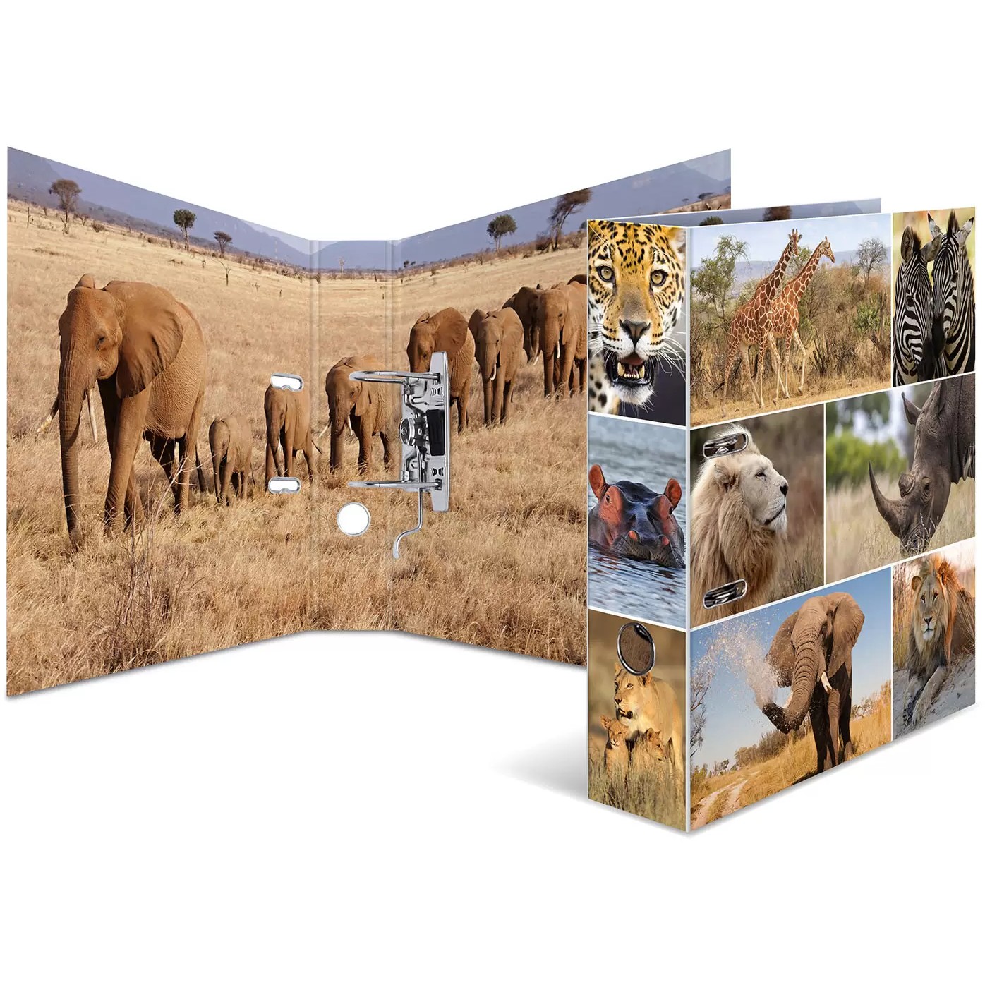 HERMA Ordner A4 Afrika Tiere