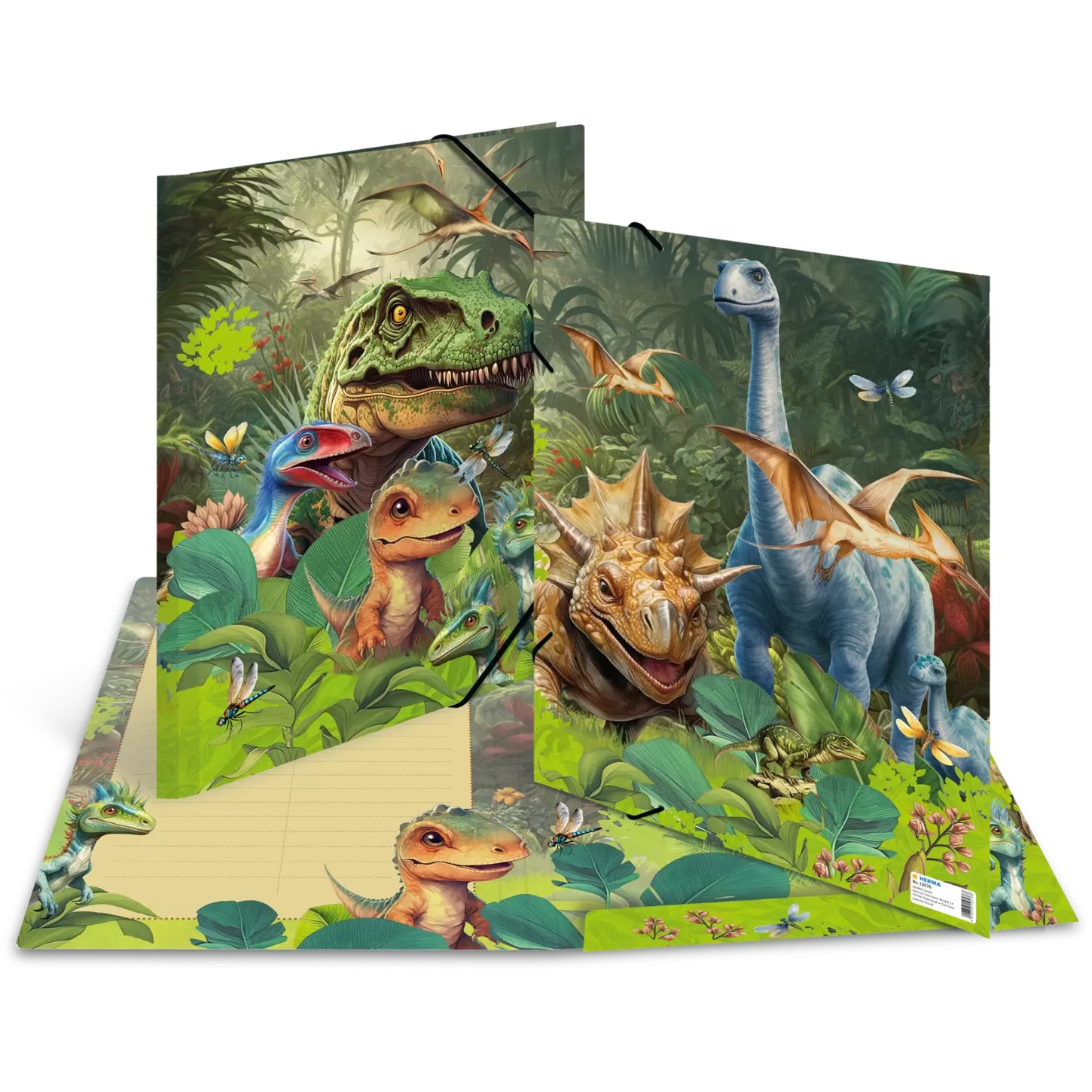 HERMA Sammelmappen A3 Karton Dino World