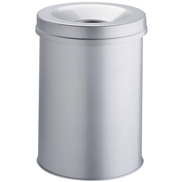 DURABLE Papierkorb Safe rund 30 Liter grau