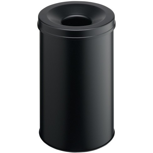 DURABLE Papierkorb Safe rund 30 Liter schwarz