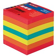Herlitz Notizklotz Big 9 9x9x9cm 700Bl. vierfarb. geleimt