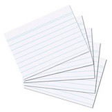Herlitz Karteikarte A7 liniert weiß 100er Packung