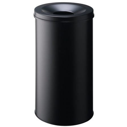 DURABLE Papierkorb Safe rund 60 Liter schwarz